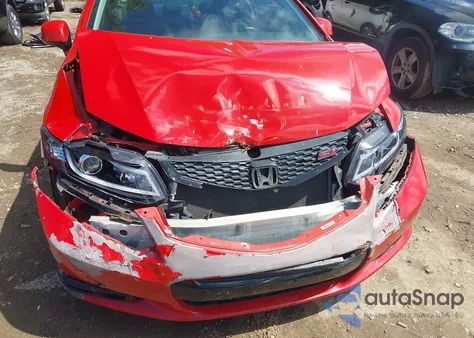 2012 Honda Civic Si из США, поврежденный, VIN 2HGFG4A52CH704595